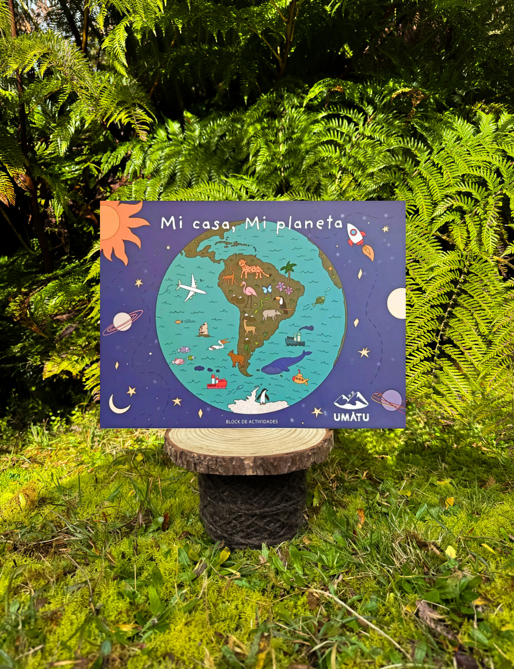 Mi casa, mi planeta - Block de actividades